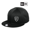NEW CAPELLA New Era® Pivot Flat Bill Snapback Cap - Black