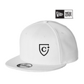 NEW CAPELLA New Era® Pivot Flat Bill Snapback Cap - White