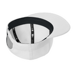 NEW CAPELLA New Era® Pivot Flat Bill Snapback Cap - White