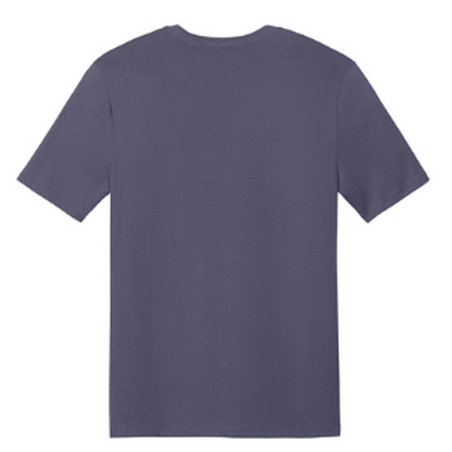NEW CAPELLA District® Perfect Weight® CVC Tee (10-in logo) - Elderberry