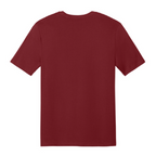 NEW CAPELLA District® Perfect Weight® CVC Tee (10-in logo) - Garmet