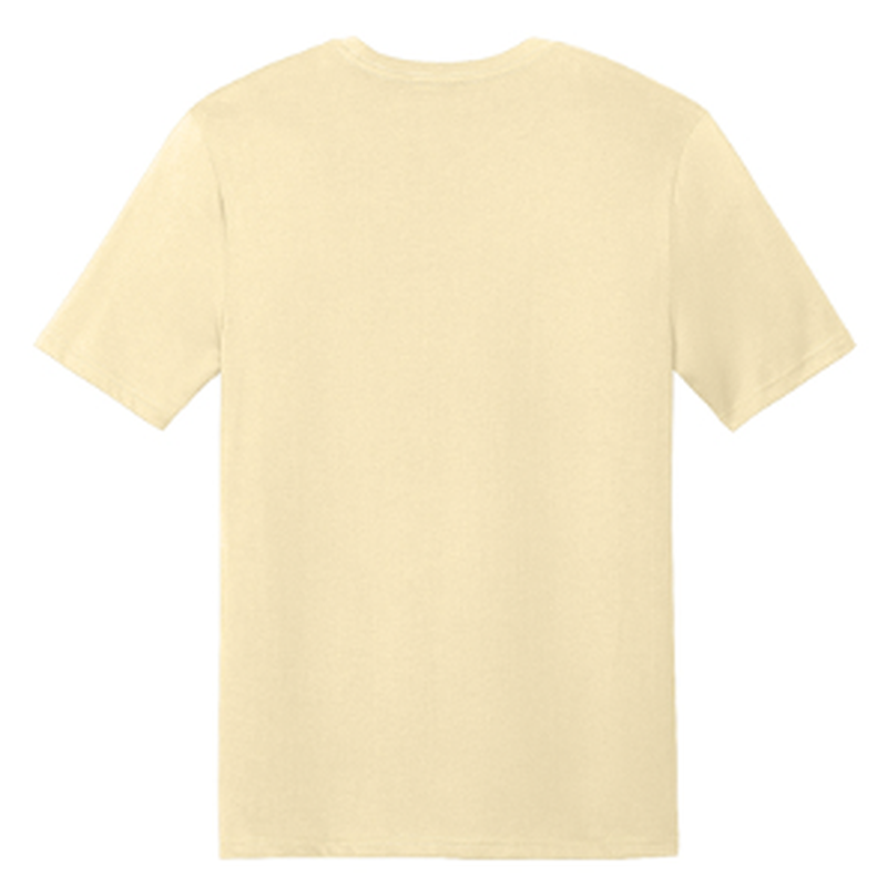 NEW CAPELLA District® Perfect Weight® CVC Tee (10-in logo) - Soft Yellow
