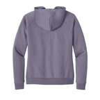 NEW CAPELLA Allmade® Women’s Organic CVC Fleece Full-Zip Hoodie (2.5-in logo) - Cosmic Purple