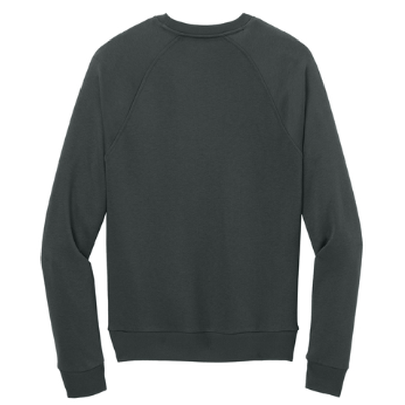 NEW CAPELLA Allmade® Unisex Organic CVC Fleece Crewneck Sweatshirt (4-in logo) - Terrain Grey