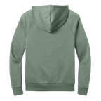 NEW CAPELLA Allmade® Unisex Organic CVC Fleece Pullover Hoodie (2.5-in logo) - Matcha Green