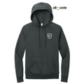 NEW CAPELLA Allmade® Unisex Organic CVC Fleece Pullover Hoodie (2.5-in logo) - Terrain Grey
