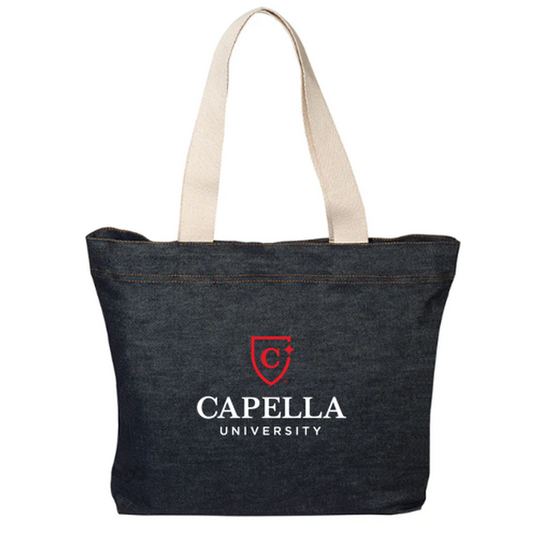 CAPELLA Prime Line Denim Tote Bag