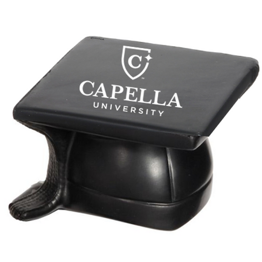 CAPELLA Mortarboard Hat Stress Reliever - Black