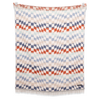 CAPELLA Checkered Blanket - Oceanside
