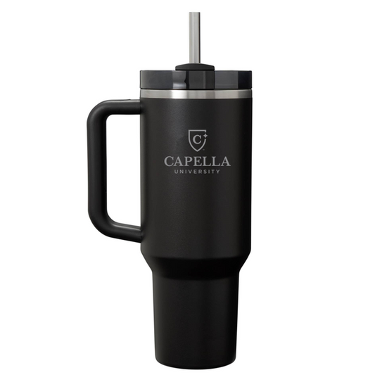CAPELLA Stanley Quencher H2.O FlowState™ Tumbler 40 oz - BLACK