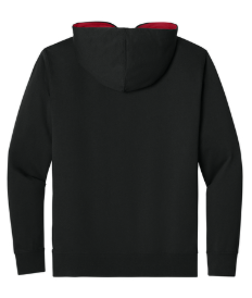 CAPELLA Next Level Apparel® Laguna Hoodie - Black/Red