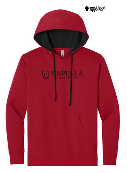 CAPELLA Next Level Apparel® Laguna Hoodie - Red/Black