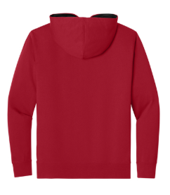 CAPELLA Next Level Apparel® Laguna Hoodie - Red/Black
