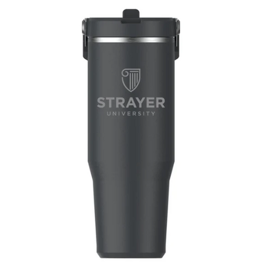 STRAYER Stanley IceFlow™ 2.0 Flip Straw Tumbler 30 oz - BLACK