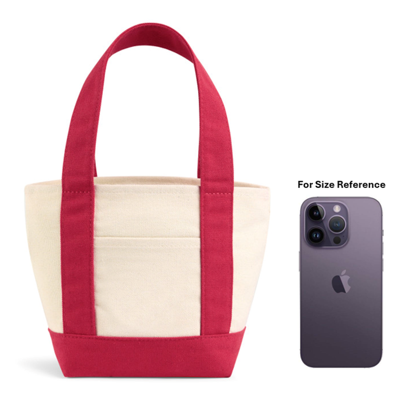 CAPELLA Petite Canvas Tote - Red