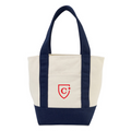 CAPELLA Mini Canvas Tote - Navy