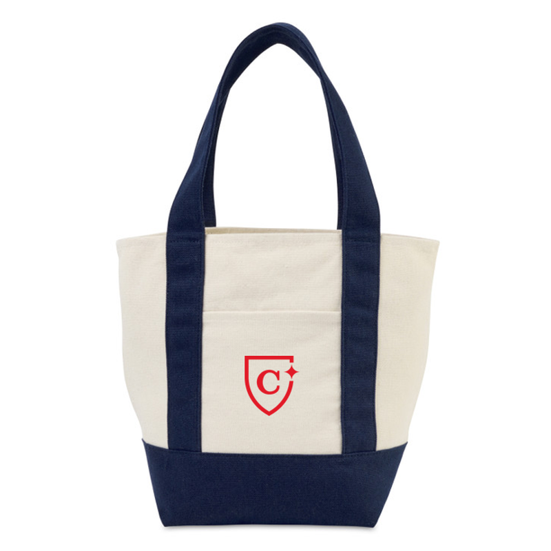 CAPELLA Mini Canvas Tote - Navy