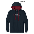 CAPELLA Next Level Apparel® Laguna Hoodie - Navy/Red