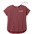 CAPELLA ALUMNI - Mercer+Mettle® Women's Stretch Crepe Crew - Rosewood