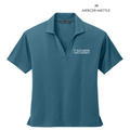 CAPELLA ALUMNI - Mercer+Mettle® Women’s Stretch Jersey Polo - Parisian Blue