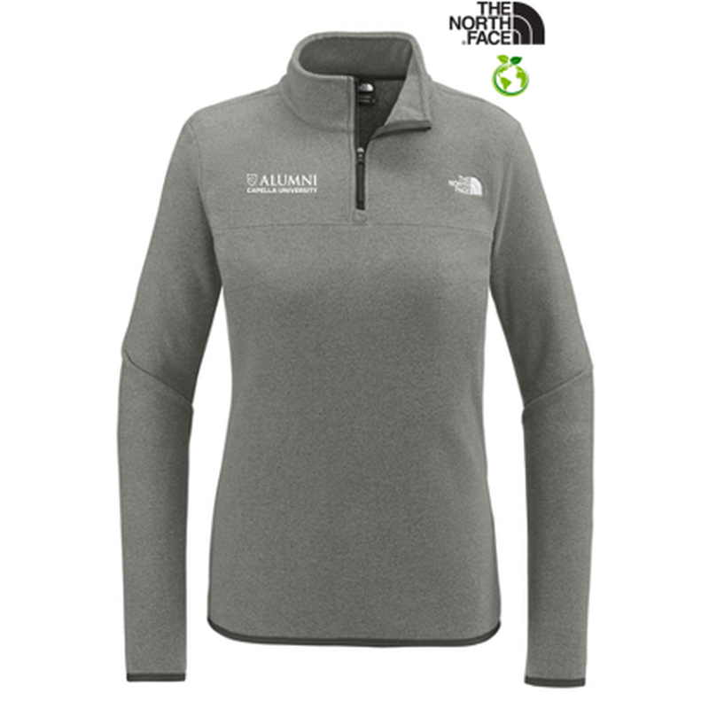 CAPELLA ALUMNI - The North Face® Ladies Glacier 1/4-Zip Fleece - TNF Medium Grey Heather