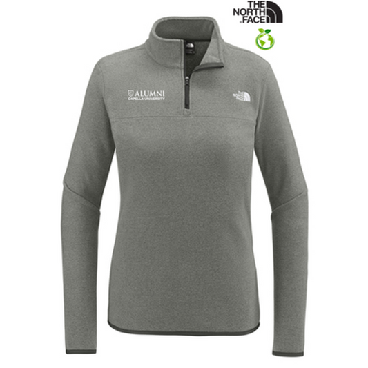 NEW CAPELLA ALUMNI - The North Face® Ladies Glacier 1/4-Zip Fleece - TNF Medium Grey Heather