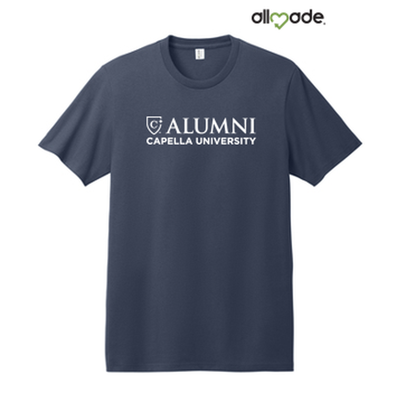 CAPELLA ALUMNI - Allmade® Unisex Heavyweight Recycled Cotton Tee - Night Sky Navy