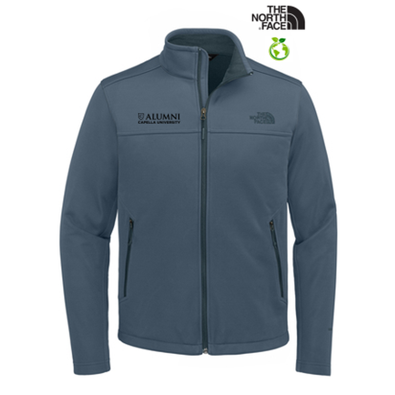 CAPELLA ALUMNI - The North Face® Chest Logo Ridgewall Soft Shell Jacket - Shady Blue