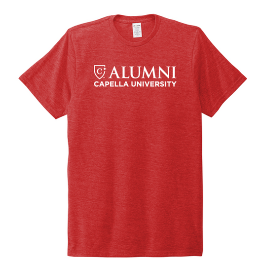 CAPELLA ALUMNI COMMENCEMENT SPECIAL Allmade® Unisex Tri-Blend Tee - Rise Up Red