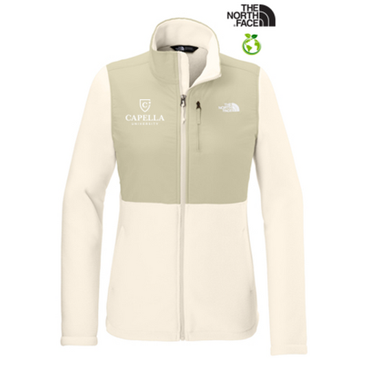 CAPELLA The North Face® Women’s Highest Peak Full-Zip Fleece Jacket - Gardenia White/Gravel