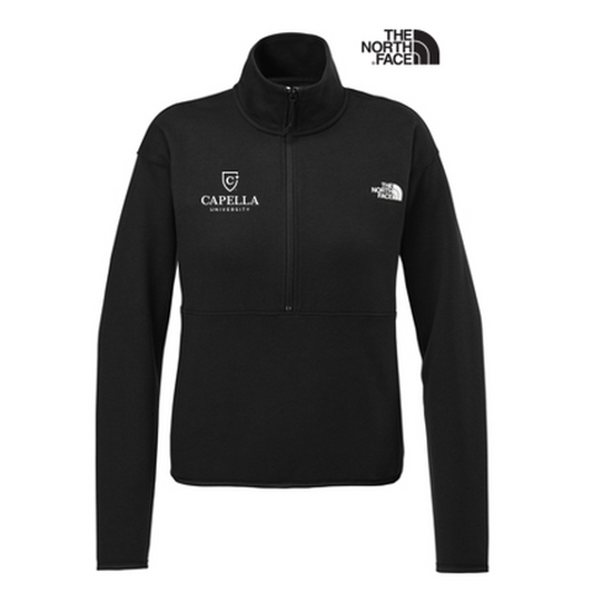 CAPELLA The North Face® Women’s Double-Knit 1/2-Zip Fleece - TNF Black