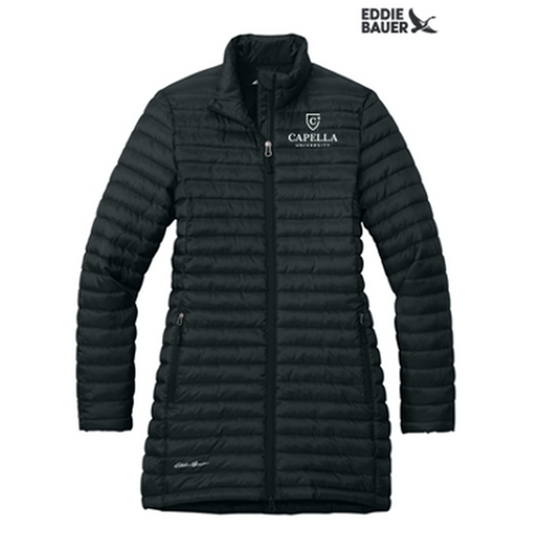 NEW CAPELLA - Eddie Bauer® Women’s Packable Quilted Full-Zip - Black