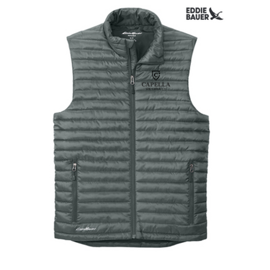 NEW CAPELLA - Eddie Bauer® Packable Quilted Vest - Metal Grey