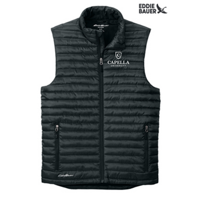 NEW CAPELLA - Eddie Bauer® Packable Quilted Vest - Black