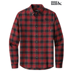 CAPELLA - Eddie Bauer® Long Sleeve Favorite Flannel Plaid Shirt - Red Highland Plaid