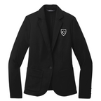CAPELLA Mercer+Mettle Women’s Relaxed Knit Blazer - Deep Black
