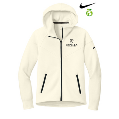 CAPELLA - Nike Women’s Tech Fleece Full-Zip Hoodie - Pale Ivory