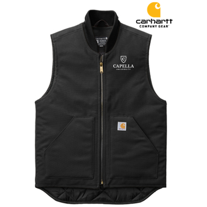 CAPELLA - Carhartt ® Duck Vest - Black – Capella Gift Store