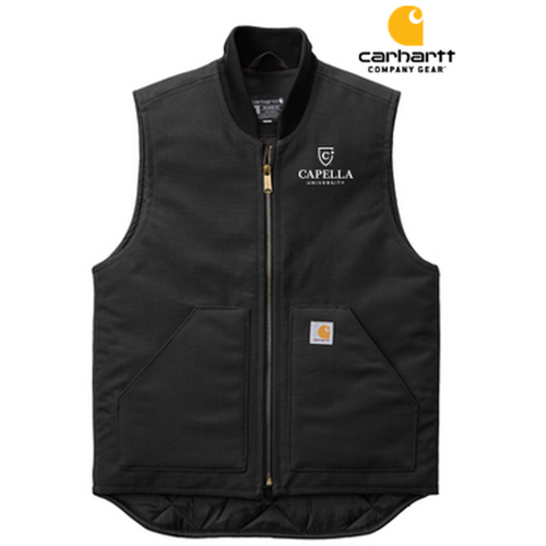 CAPELLA - Carhartt ® Duck Vest - Black – Capella Gift Store