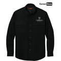 CAPELLA - CornerStone® Long Sleeve Select Tactical Shirt - Black