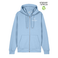 NEW CAPELLA Stanley/Stella Unisex Cultivator 2.0 Full-Zip Hooded Sweatshirt - Blue Soul