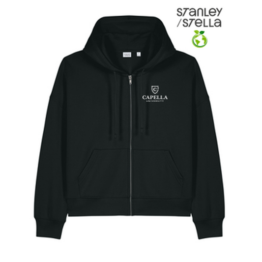 NEW CAPELLA Stanley/Stella Women’s Stella Ida Full-Zip Hooded Sweatshirt - Black
