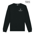 NEW Capella Stanley/Stella Unisex Roller Crewneck Sweatshirt - Black
