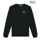 NEW Capella Stanley/Stella Unisex Roller Crewneck Sweatshirt - Black