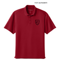 NEW CAPELLA Port Authority® Wearever Performance Pique Polo - Rich Red