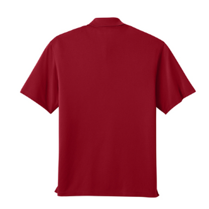 NEW CAPELLA Port Authority® Wearever Performance Pique Polo - Rich Red