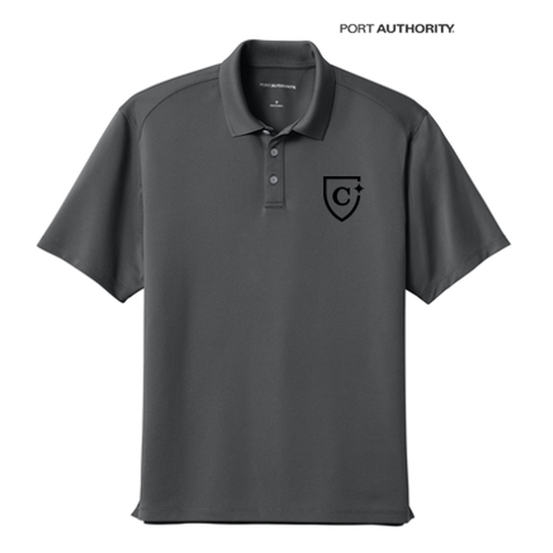 NEW CAPELLA Port Authority® Wearever Performance Pique Polo - Storm Grey