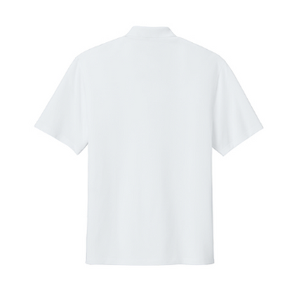 NEW CAPELLA Port Authority® Wearever Performance Pique Polo - White