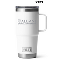 ALUMNI CAPELLA YETI RAMBLER 20 OZ TRAVEL MUG WITH STRONGHOLD LID - WHITE