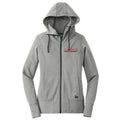 CAPELLA ALUMNI New Era® Ladies Tri-Blend Fleece Full-Zip Hoodie - Shadow Grey Heather